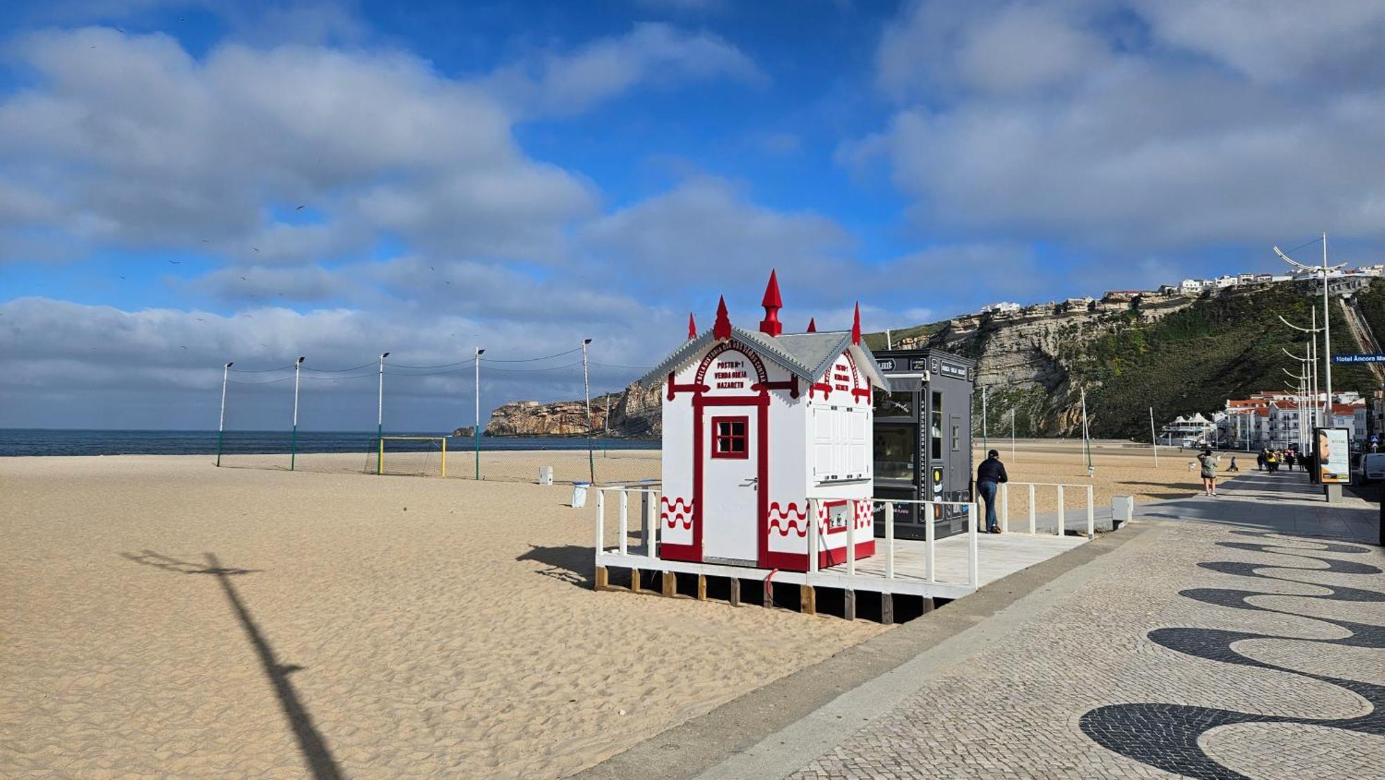 Nazare Uninterrupted Views And Sounds Of The Sea Apartment Патайас Екстериор снимка